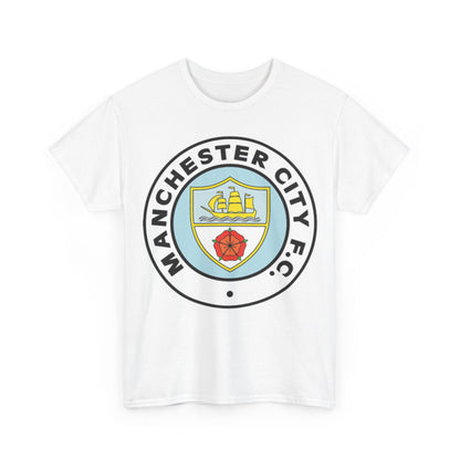 Manchester City F.C. Retro Crest T-Shirt – Retro Football Fan Tee