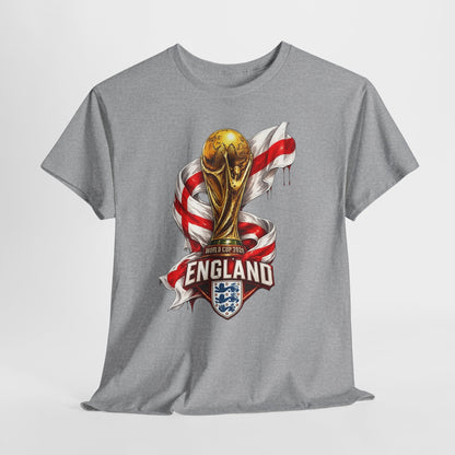 England World Cup Trophy T‑Shirt — St George's Cross Football Fan Tee