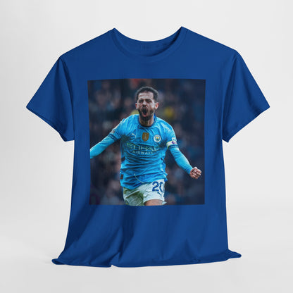 Bernardo Silva Tribute Tee – Inspirational Letter & Celebrating Goal Moment