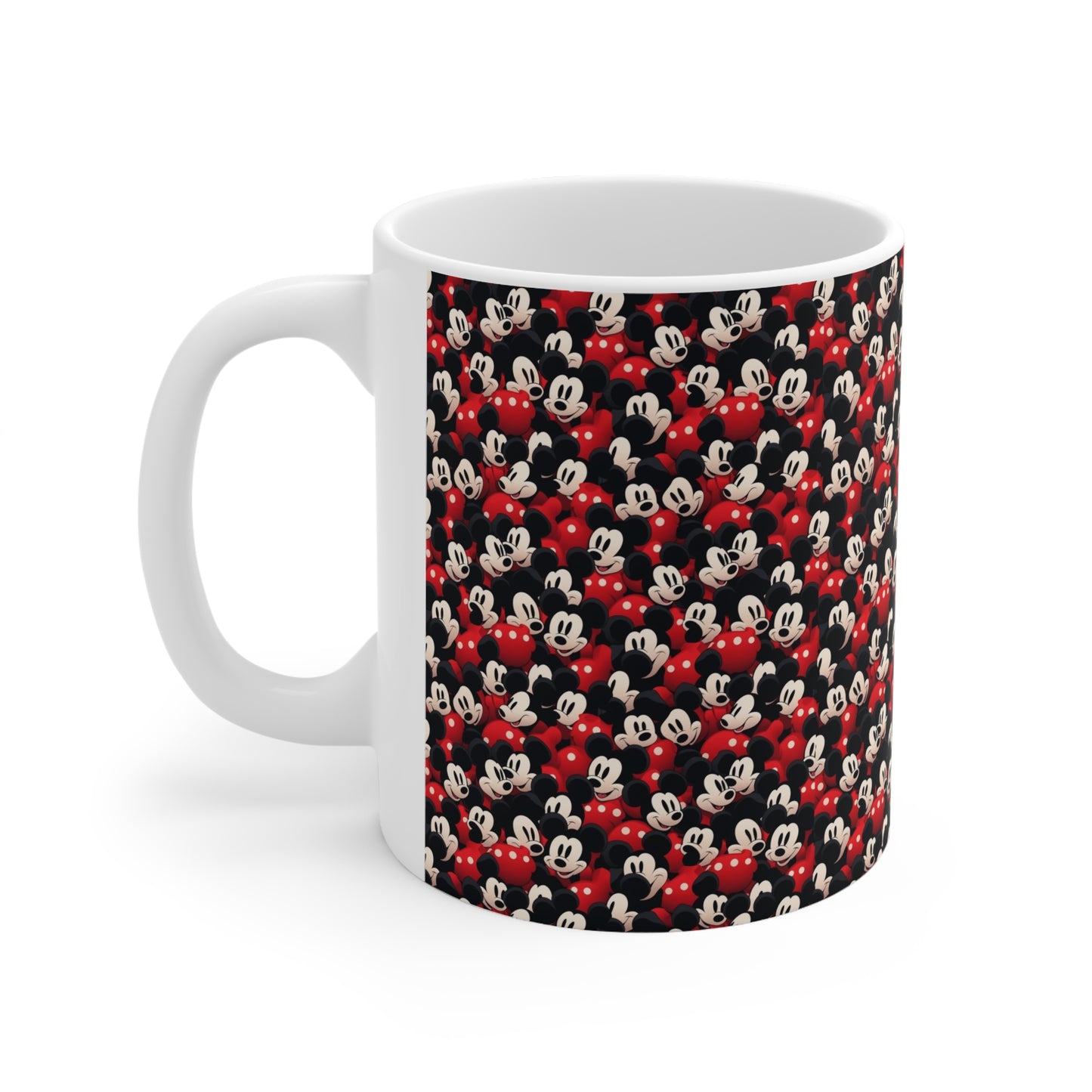 Mickey Mouse Character Pattern Ceramic Mug – Retro Cartoon Faces 11oz & 15oz