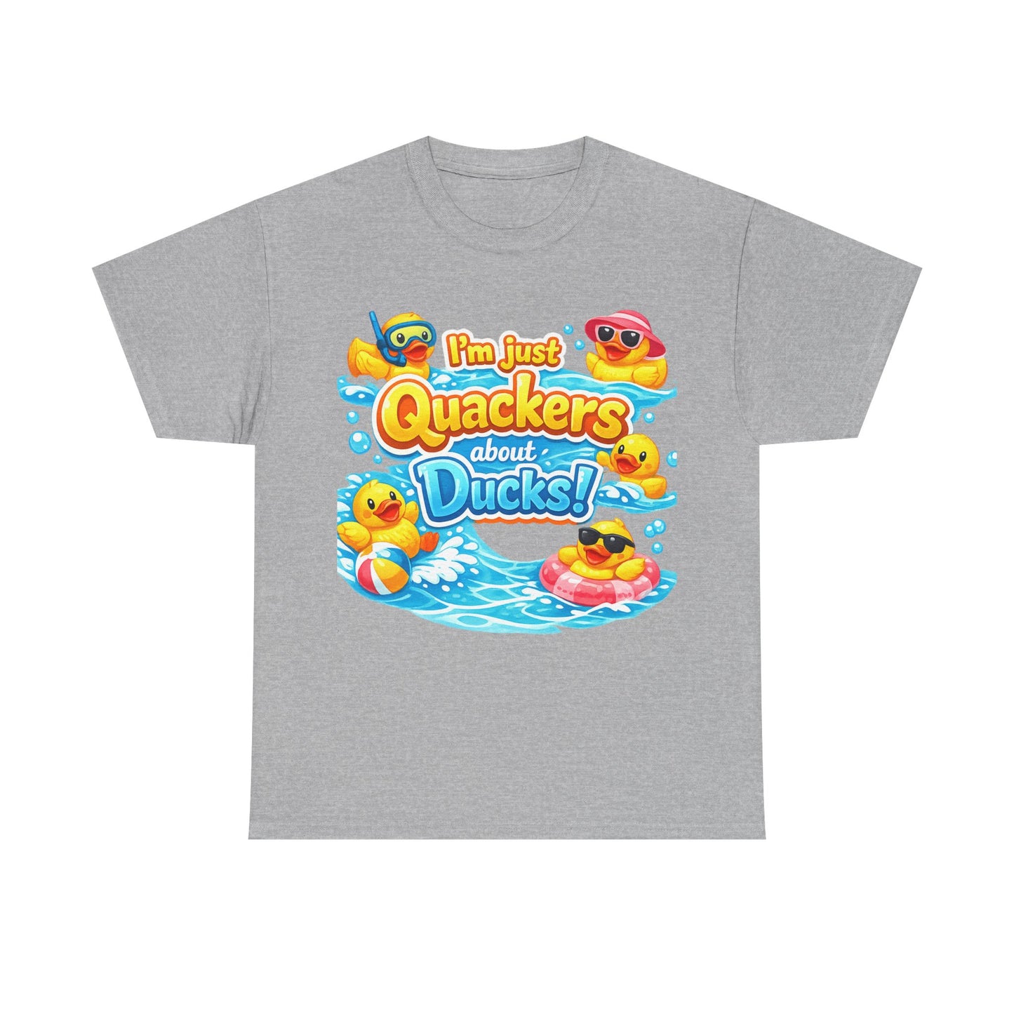 I'm Just Quackers About Ducks! Cute Rubber Duck Pool Tee