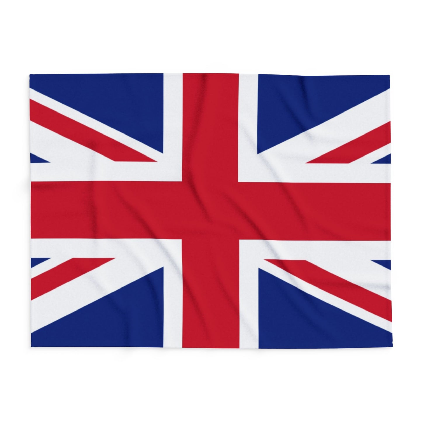 Union Jack Fleece Blanket — British Flag Cozy Throw