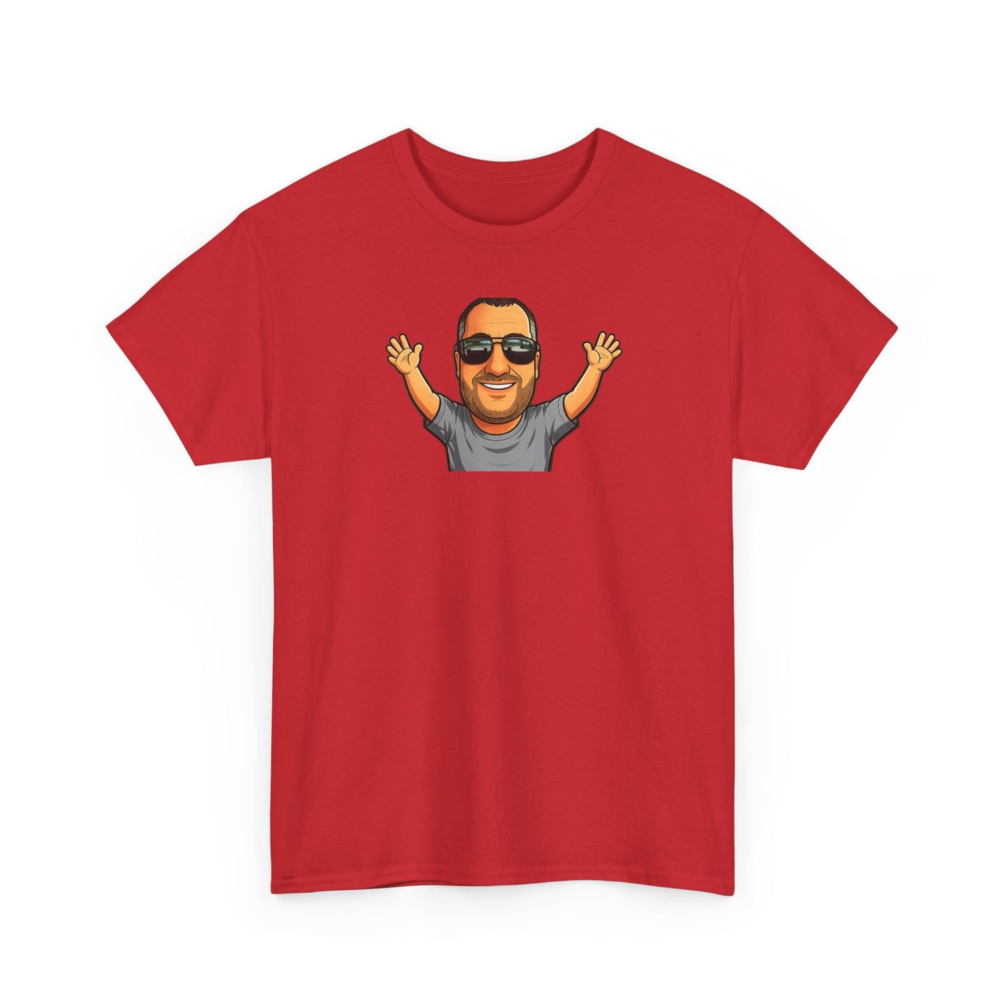 Graphic Tee — "I'll Be Back" Funny Portrait T‑Shirt