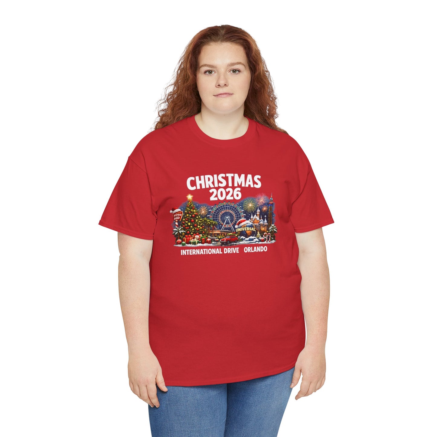 Christmas 2026 Orlando T-Shirt — International Drive Holiday Souvenir