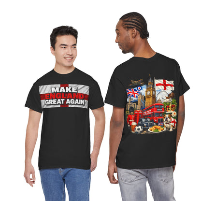 England Pride T-Shirt — "Make England Great Again" Graphic Tee