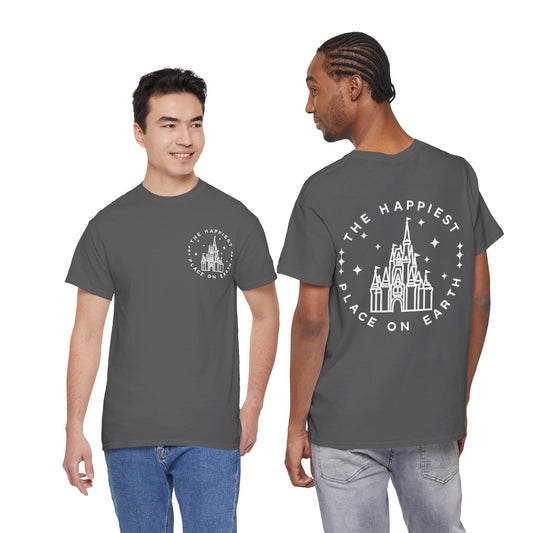 Castle Graphic Tee — "The Happiest Place on Earth" Theme Park T‑Shirt