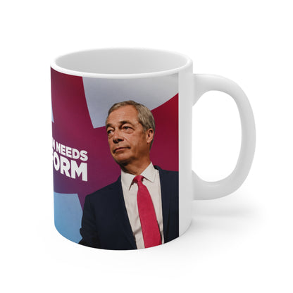 Britain Needs Reform Mug — Political Tea/Coffee Cup (11oz & 15oz)