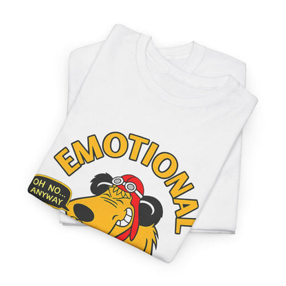 Emotional Support Dog T-Shirt — Cute Cartoon Comfort Pup Tee
