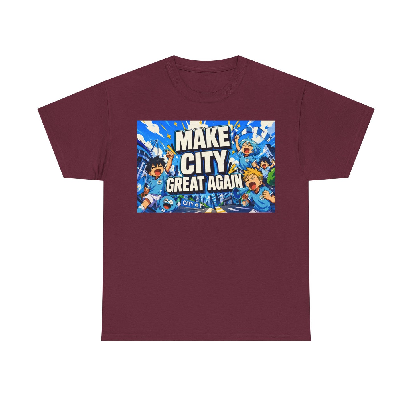 Make City Great Again Graphic Tee — Urban Skateboard Streetwear T-Shirt