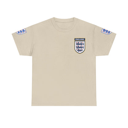 England Football Tee — "And After All You're My Wonderwall" Lyrics Tee