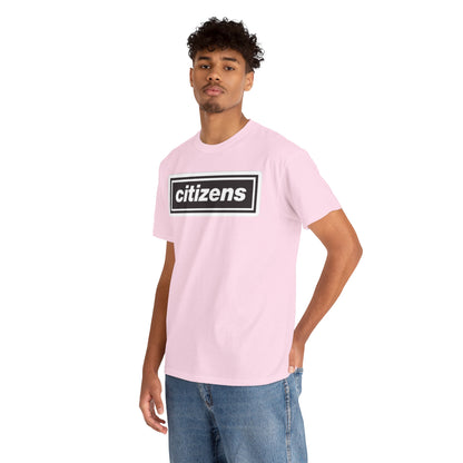 Citizens Manchester City Logo T-Shirt — Minimal Retro Box-Logo Tee