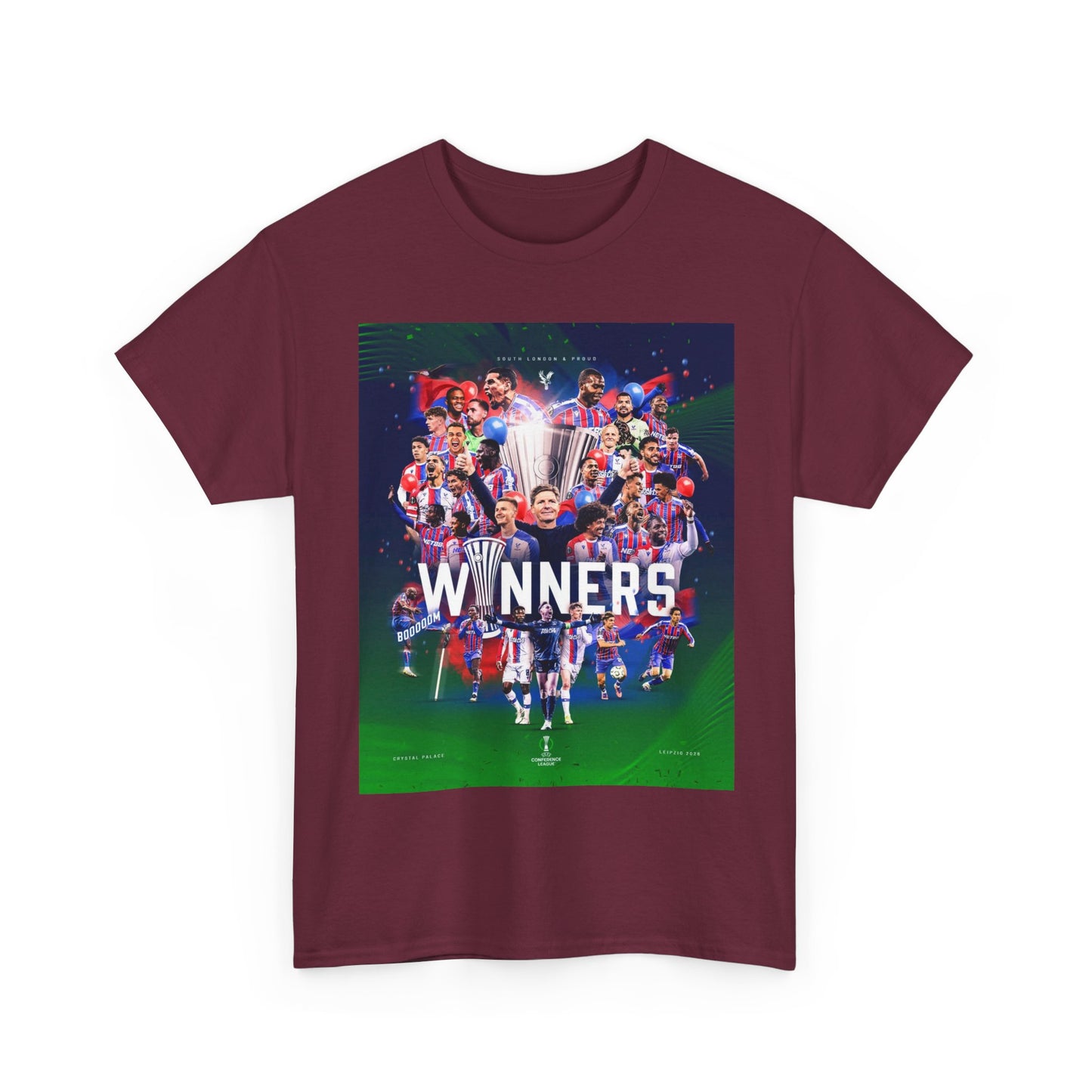 Crystal Palace UEFA Conference Winners Collage T‑Shirt