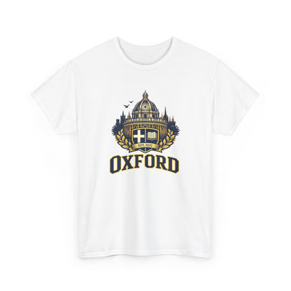 Oxford Crest T-Shirt — Vintage University Graphic Tee