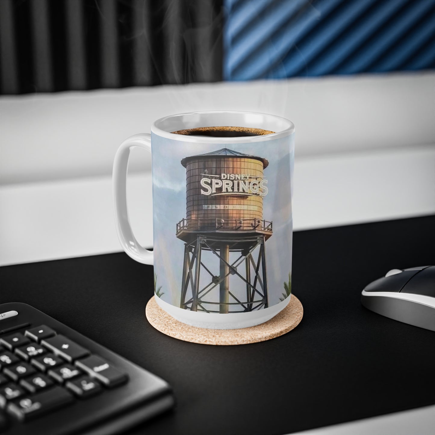 Disney Springs Water Tower Ceramic Coffee Mug — 11oz & 15oz