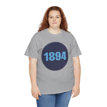 1894 Manchester City Circle Graphic Tee — Vintage Year Anniversary T-Shirt