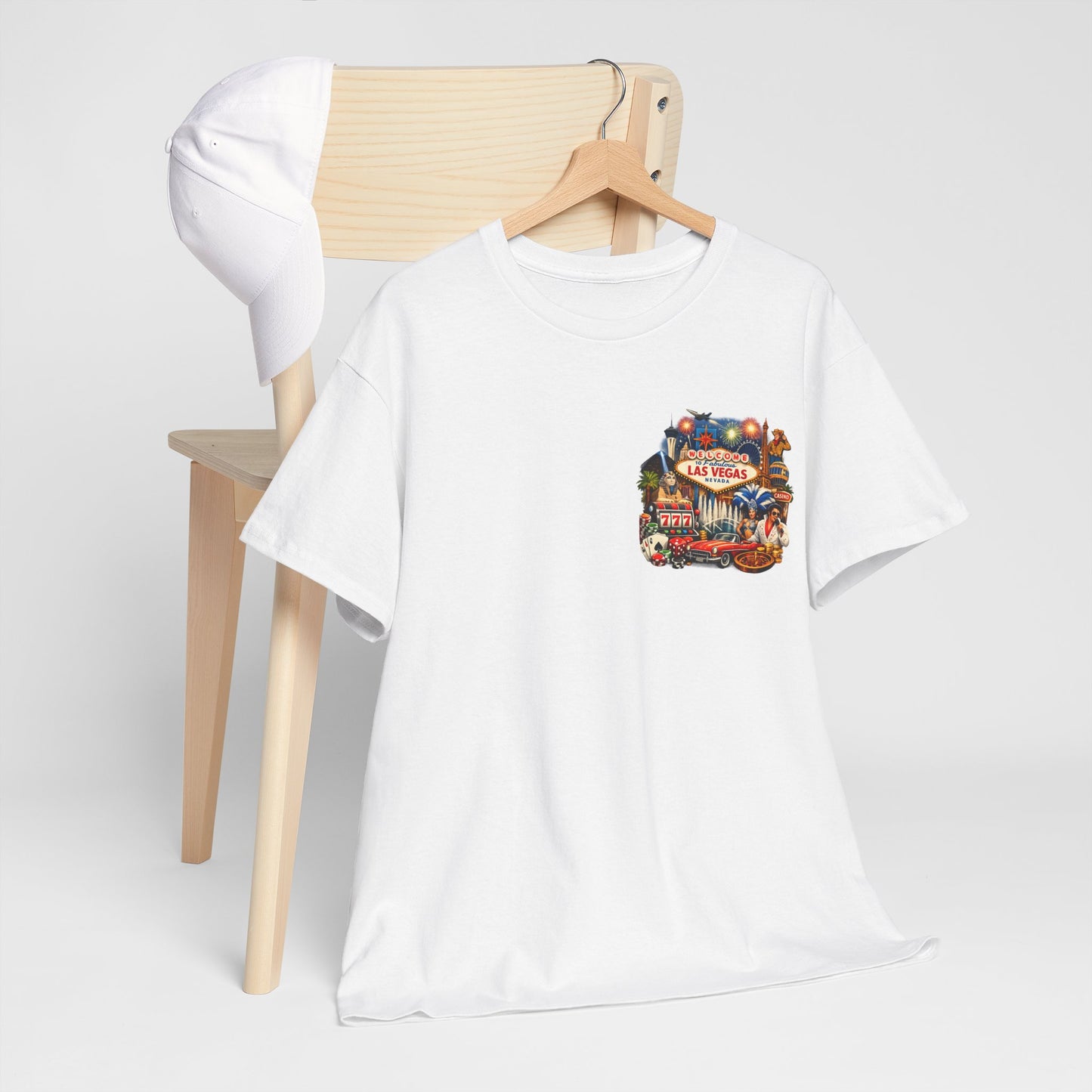 Las Vegas Vintage Collage T‑Shirt