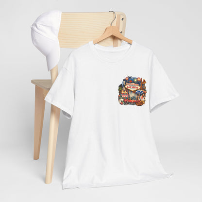 Las Vegas Vintage Collage T‑Shirt