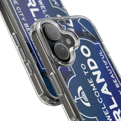 Orlando Clear Phone Case — "Welcome to Orlando" City Sign Design