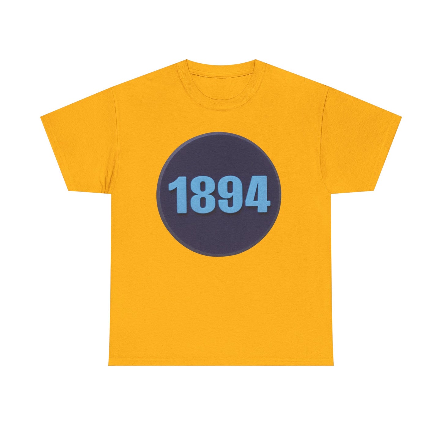 1894 Manchester City Circle Graphic Tee — Vintage Year Anniversary T-Shirt