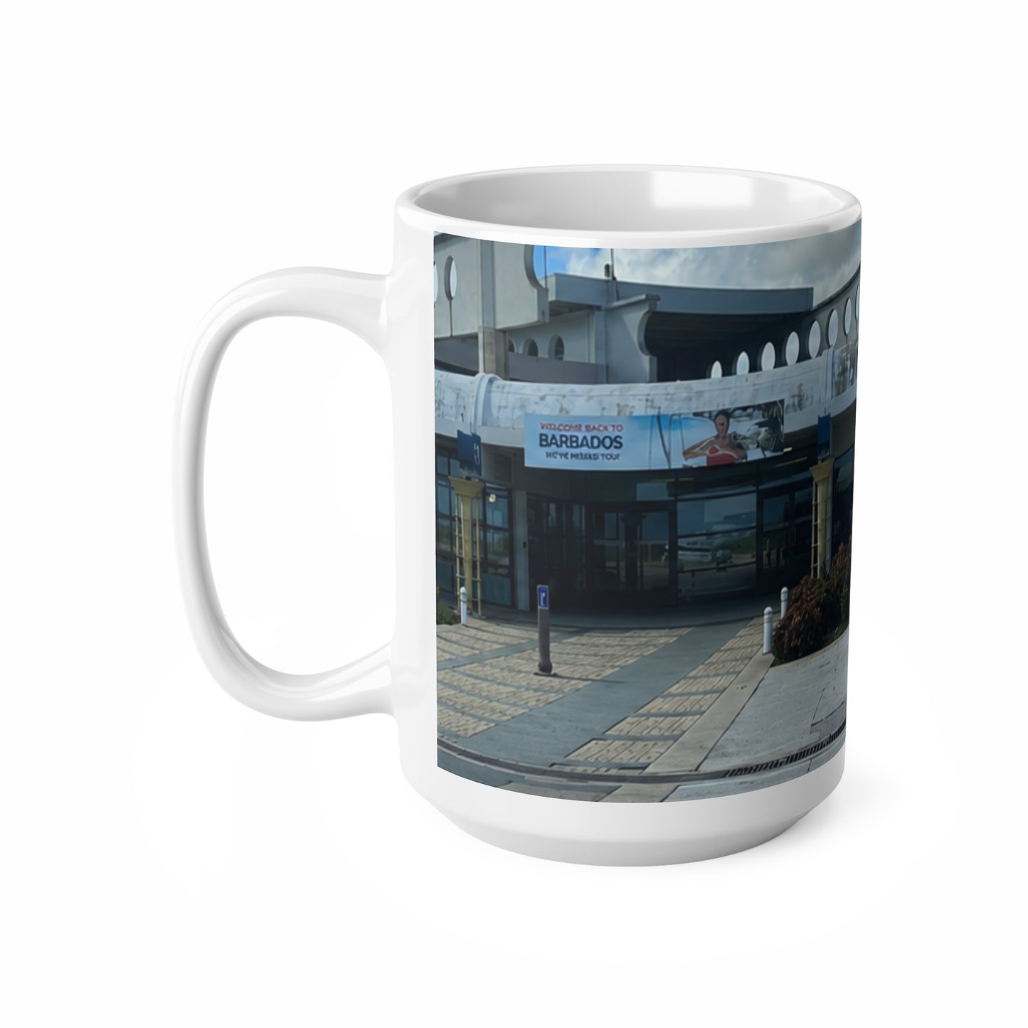Barbados Grantley Adams International Airport Ceramic Coffee Mug – 11oz & 15oz