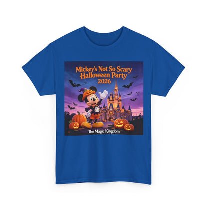 Halloween Party T‑Shirt — "Not So Scary" 2026 Magic Kingdom Tee