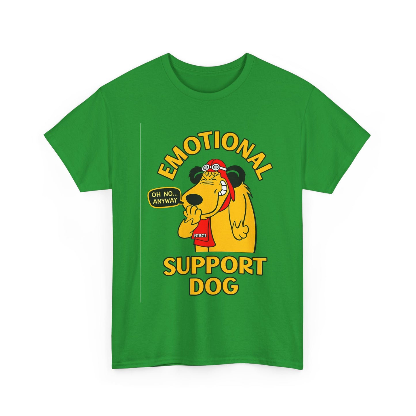 Emotional Support Dog T-Shirt — Cute Cartoon Comfort Pup Tee