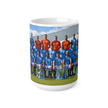 Manchester City Team Photo Coffee Mug — Custom Soccer Club Ceramic Mug (11oz & 15oz)