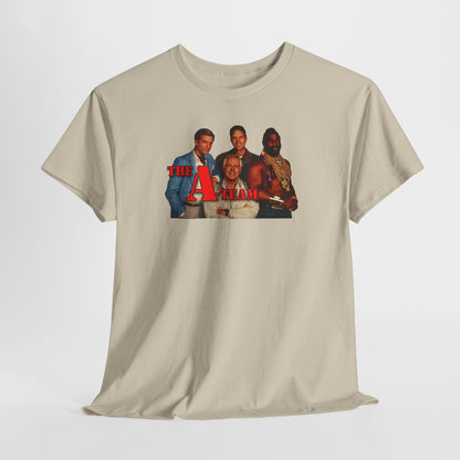 A-Team Graphic Tee — Retro TV Series Logo & Character Poster T-Shirt