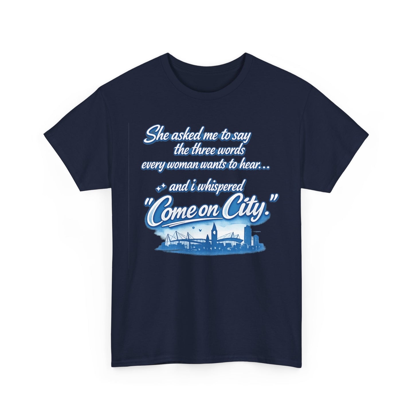 Come on City Skyline Tee — Retro Script Urban Pride T‑Shirt