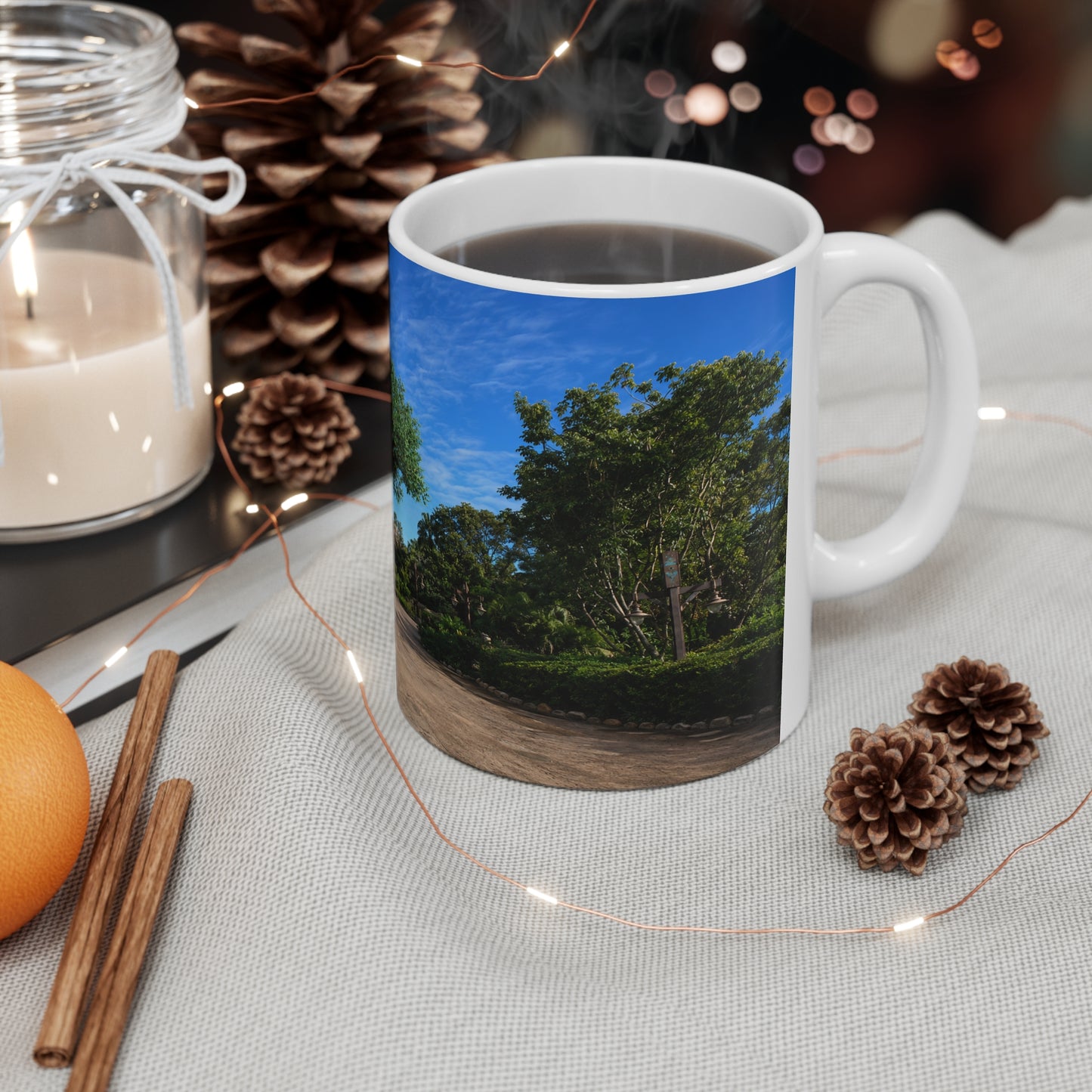 Tree of Life Scenic Ceramic Coffee Mug — 11oz & 15oz