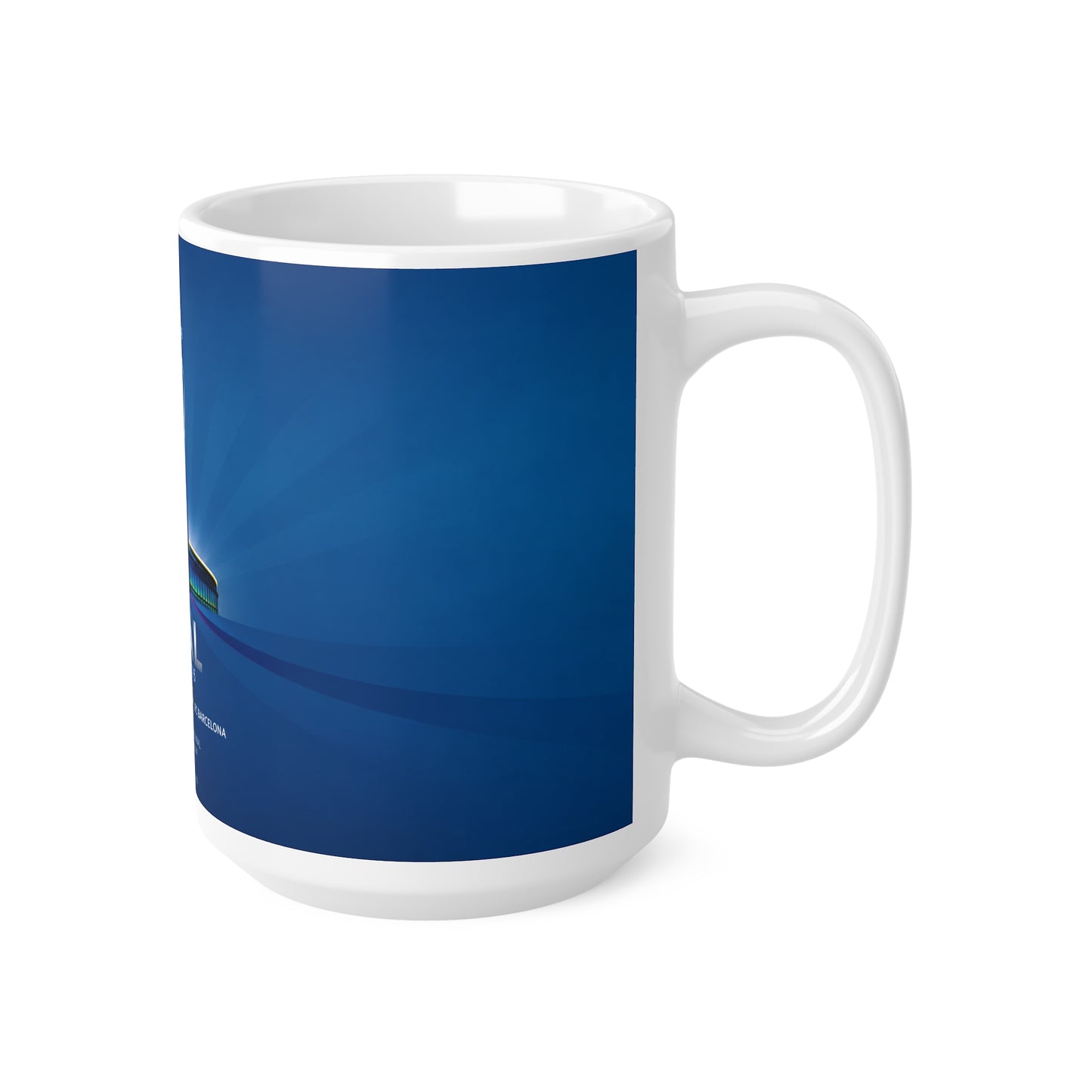2015 Champions League Final Programme Cover Inspired Coffee Mug — Ceramic Cup (11oz/15oz)