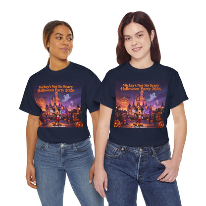 Halloween Party Tee — "Mickey's Not So Scary Halloween Party 2026"