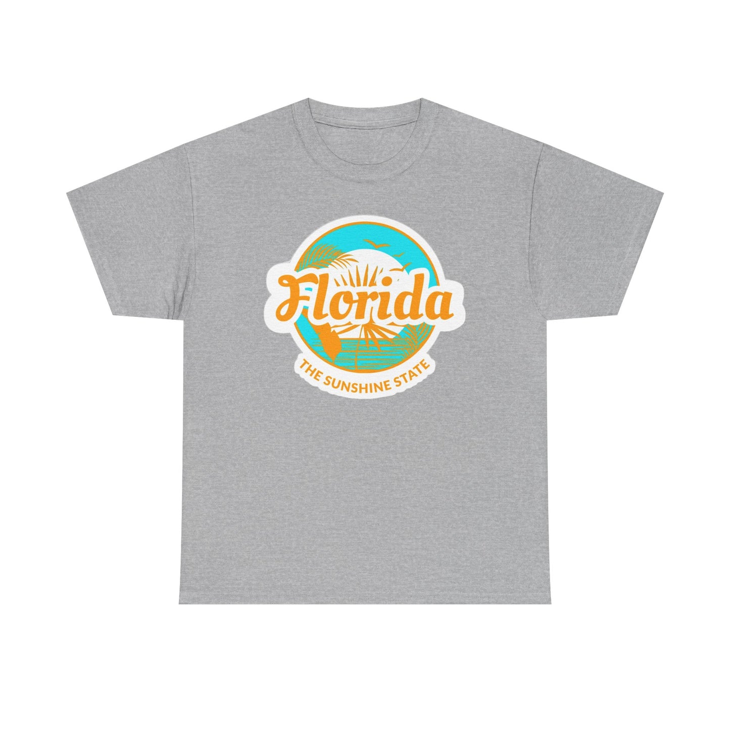 Florida Sunshine State T‑Shirt – Retro Beach Logo Tee