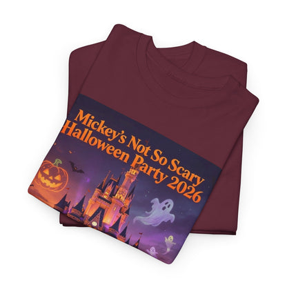 Halloween Party Tee — "Mickey's Not So Scary Halloween Party 2026"