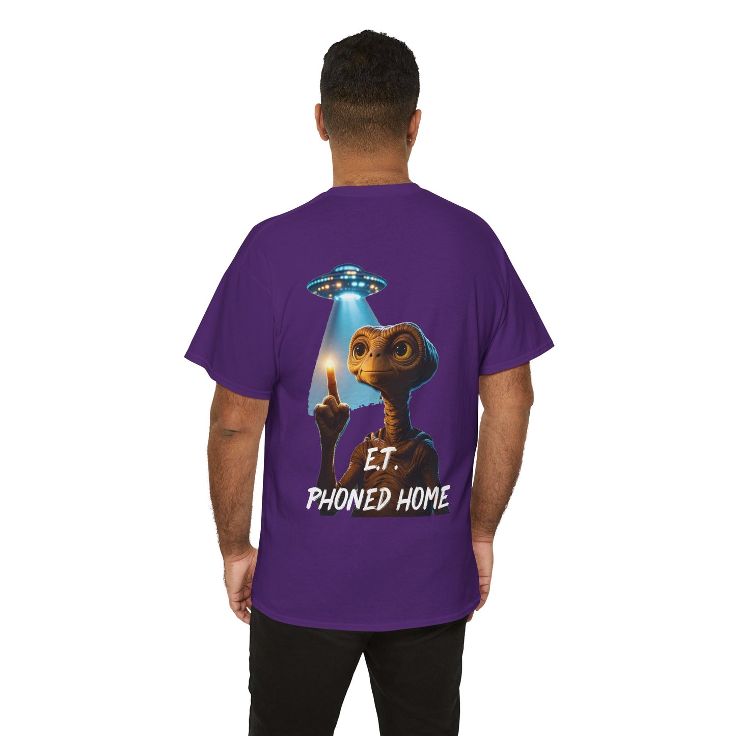 E.T. Phoned Home Tee — Retro Sci‑Fi Alien Graphic T-Shirt