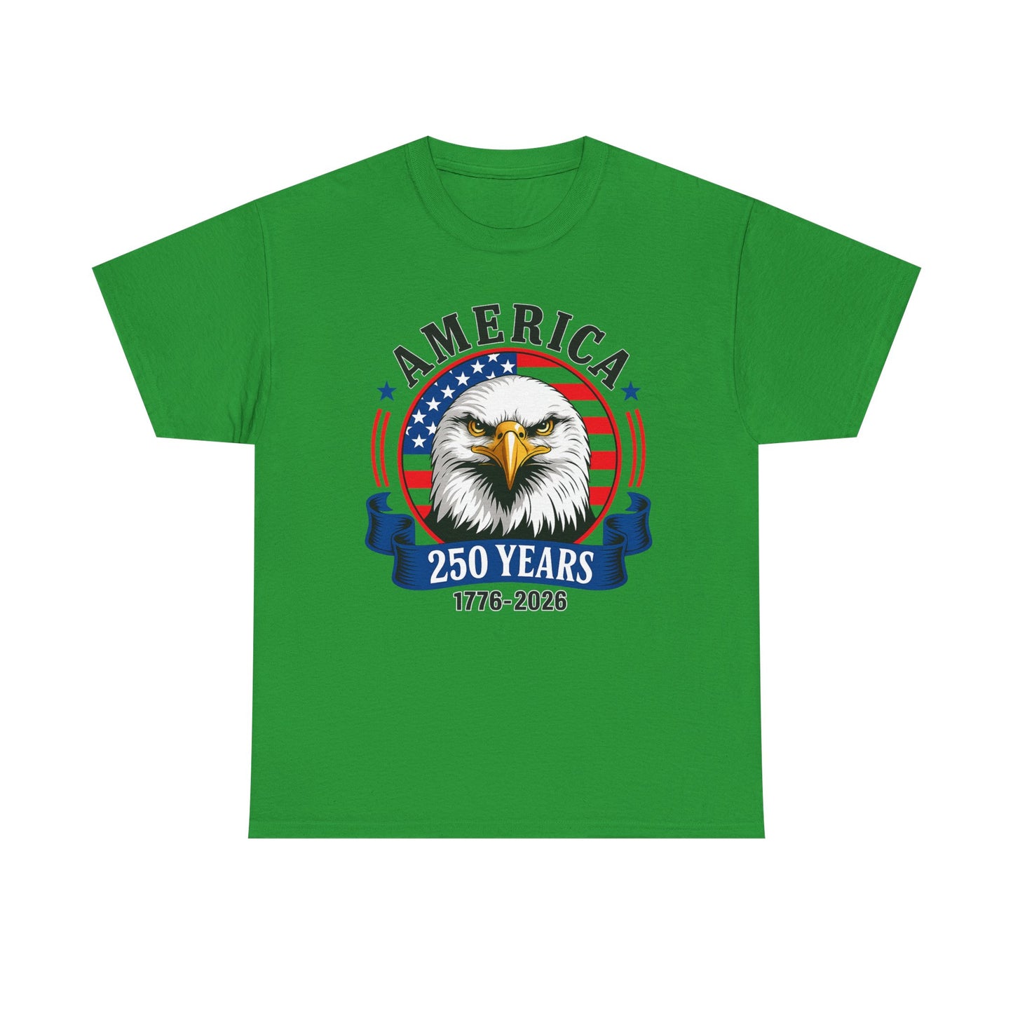 America 250 Years T-Shirt – Bald Eagle 1776–2026 Patriotic Tee