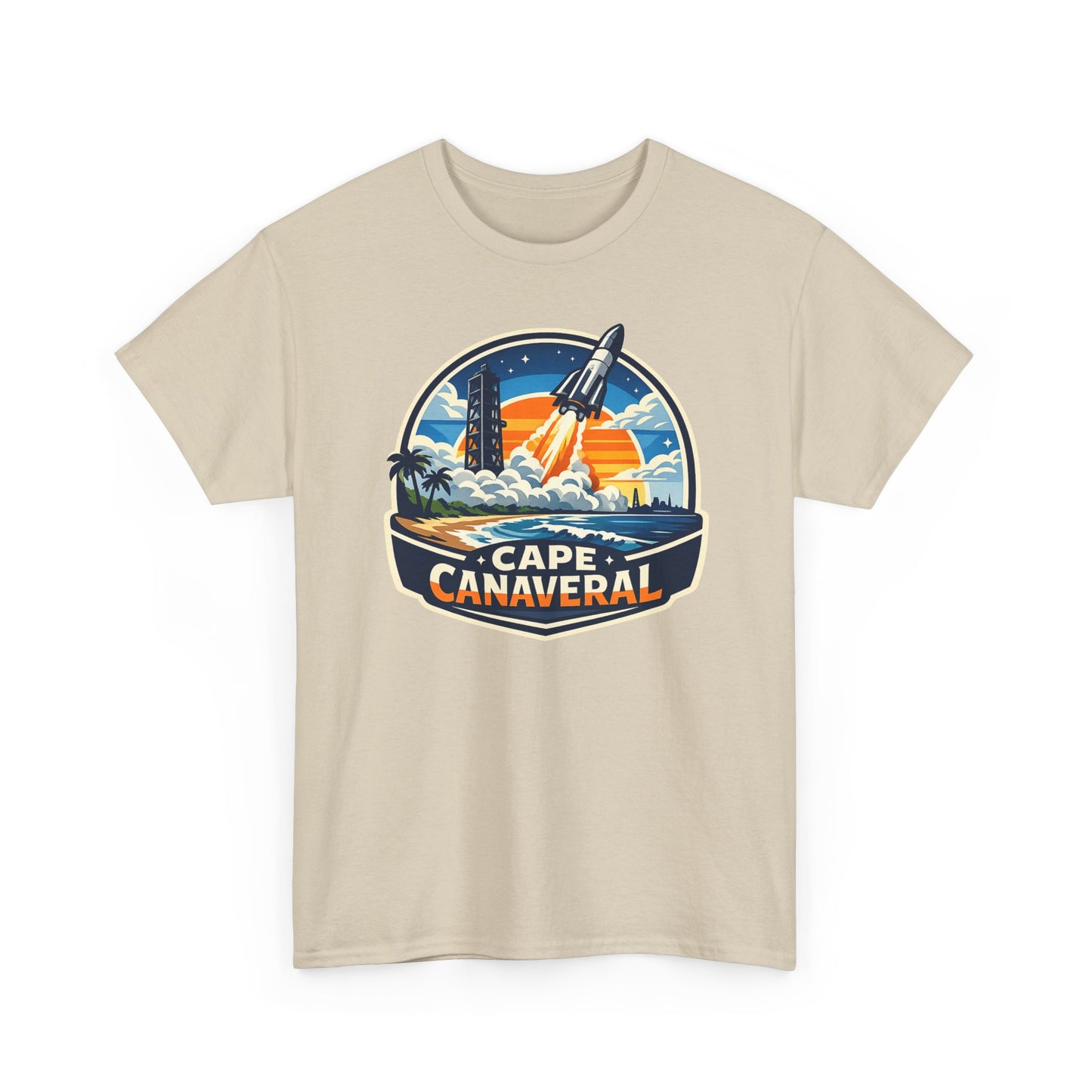 Cape Canaveral Rocket Launch T-Shirt