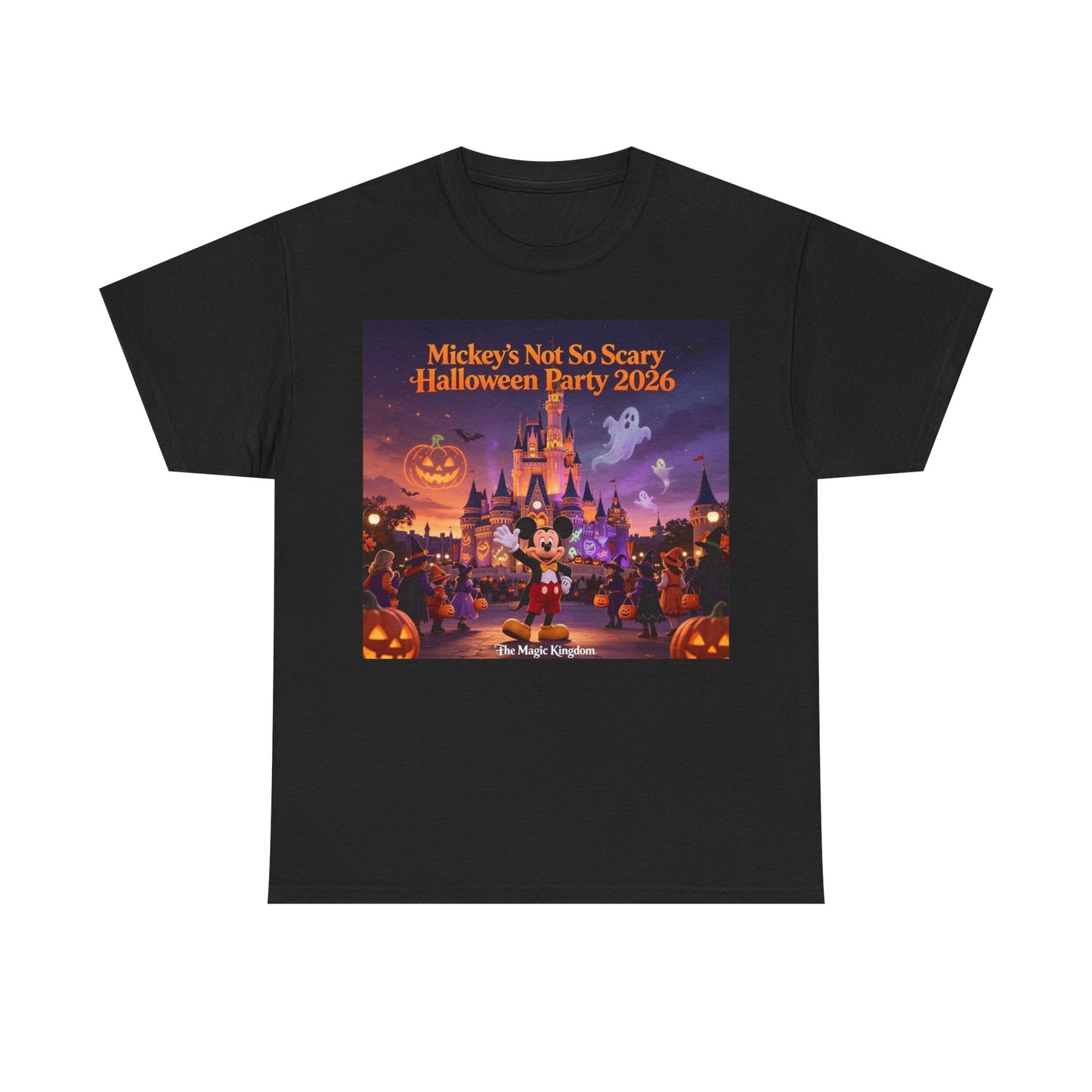 Halloween Party Tee — "Mickey's Not So Scary Halloween Party 2026"