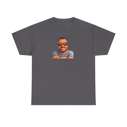 T-Shirt — "Mama Always Said Life Is Like A Box Of Chocolates" Graphic Tee (Funny Retro Portrait)