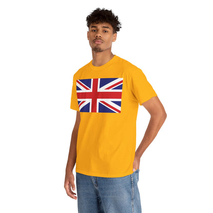 Union Jack Flag T‑Shirt — British Flag Tee for UK Pride & Travel