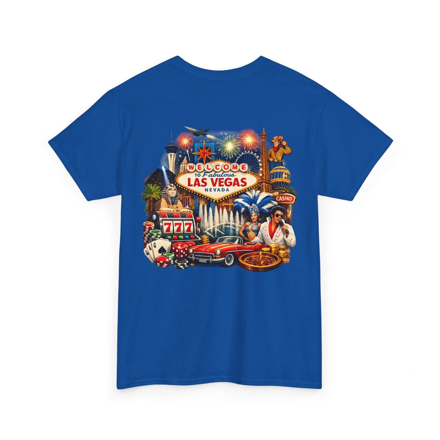 Las Vegas Vintage Collage T‑Shirt