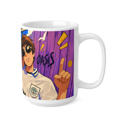 Oasis Noel & Liam Anime Ceramic Coffee Cup