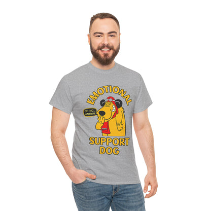 Emotional Support Dog T-Shirt — Cute Cartoon Comfort Pup Tee