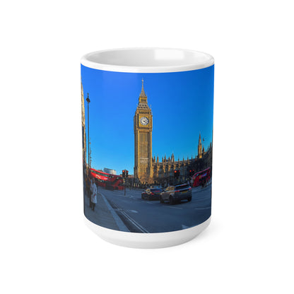 London Big Ben Ceramic Coffee Mug – Iconic Cityscape 11oz & 15oz