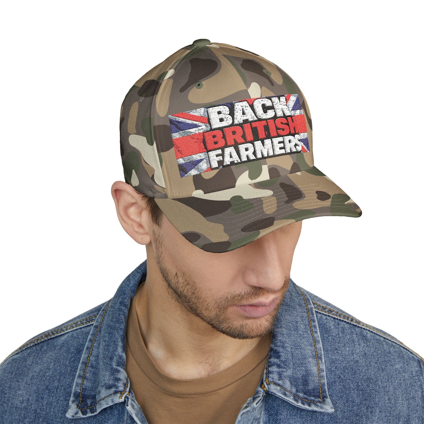 Back British Farmers Embroidered Cap