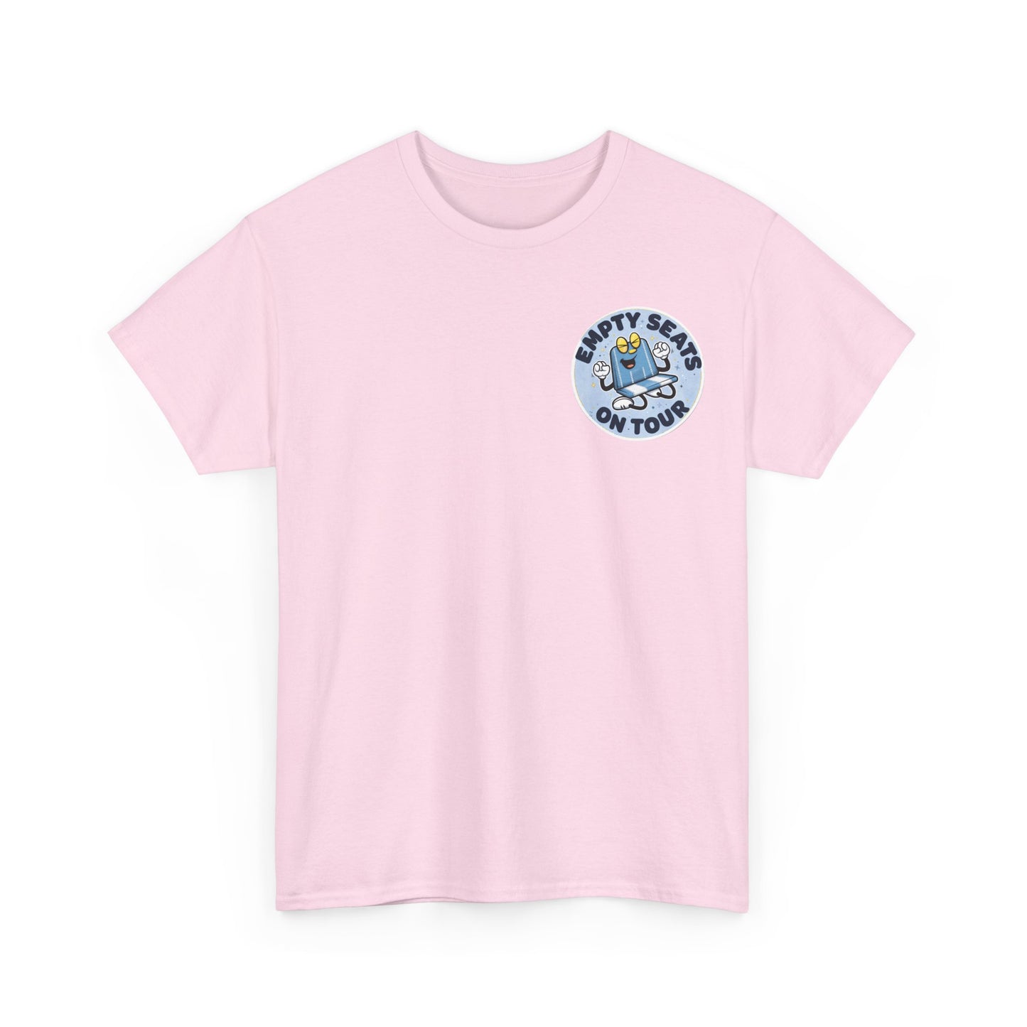 Manchester City T-Shirt — 'Empty Blue Seats On Tour' Retro Skate Graphic Tee