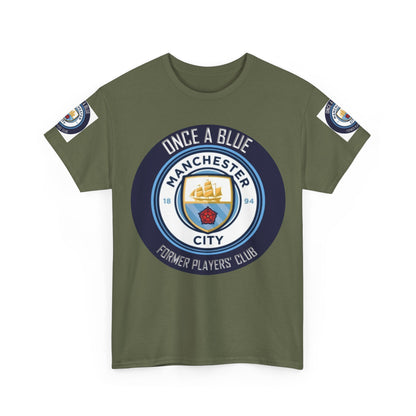 Manchester City 'Once A Blue' Tee — Former Players Club Football Shirt