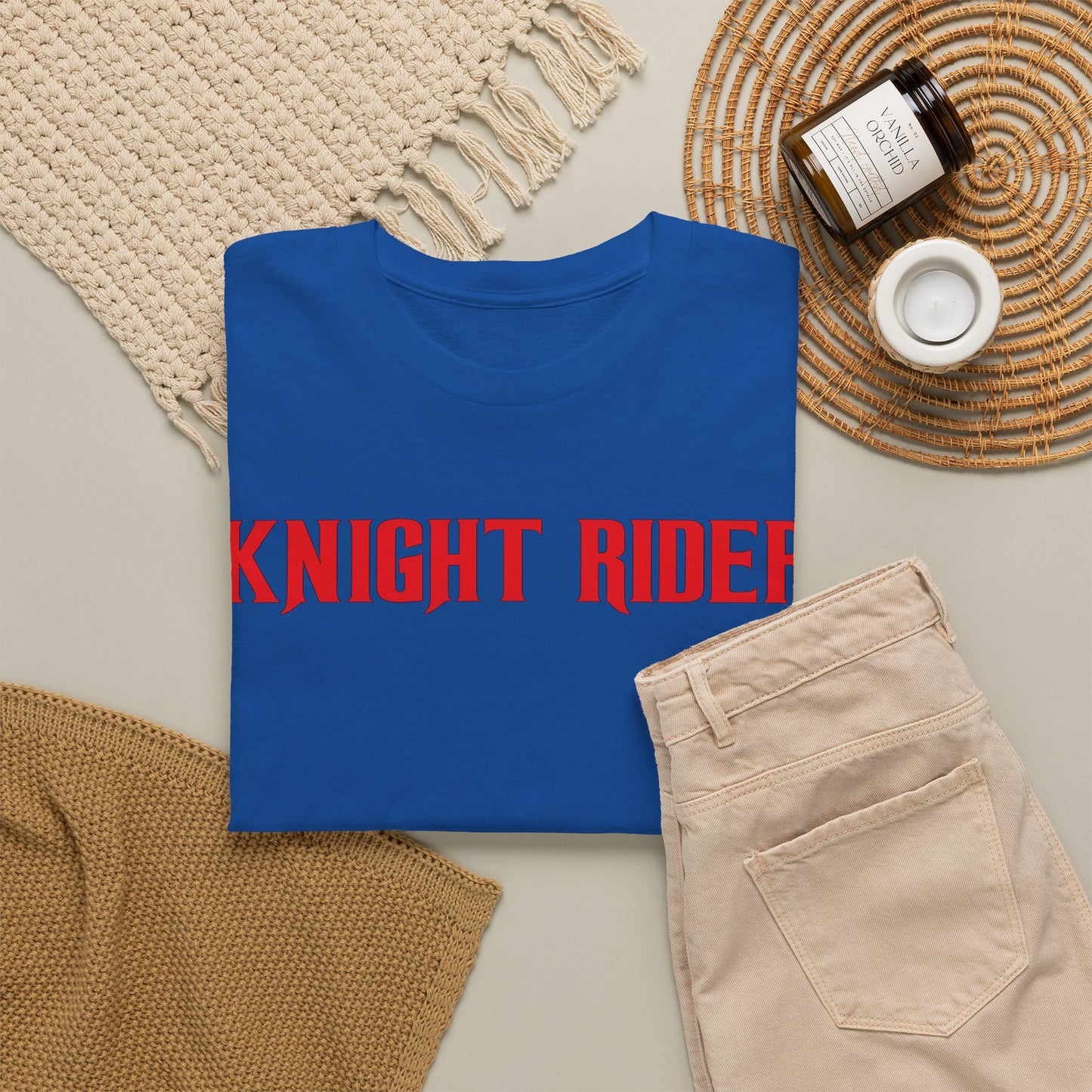 Knight Rider Tee — Retro TV Car Graphic T-Shirt