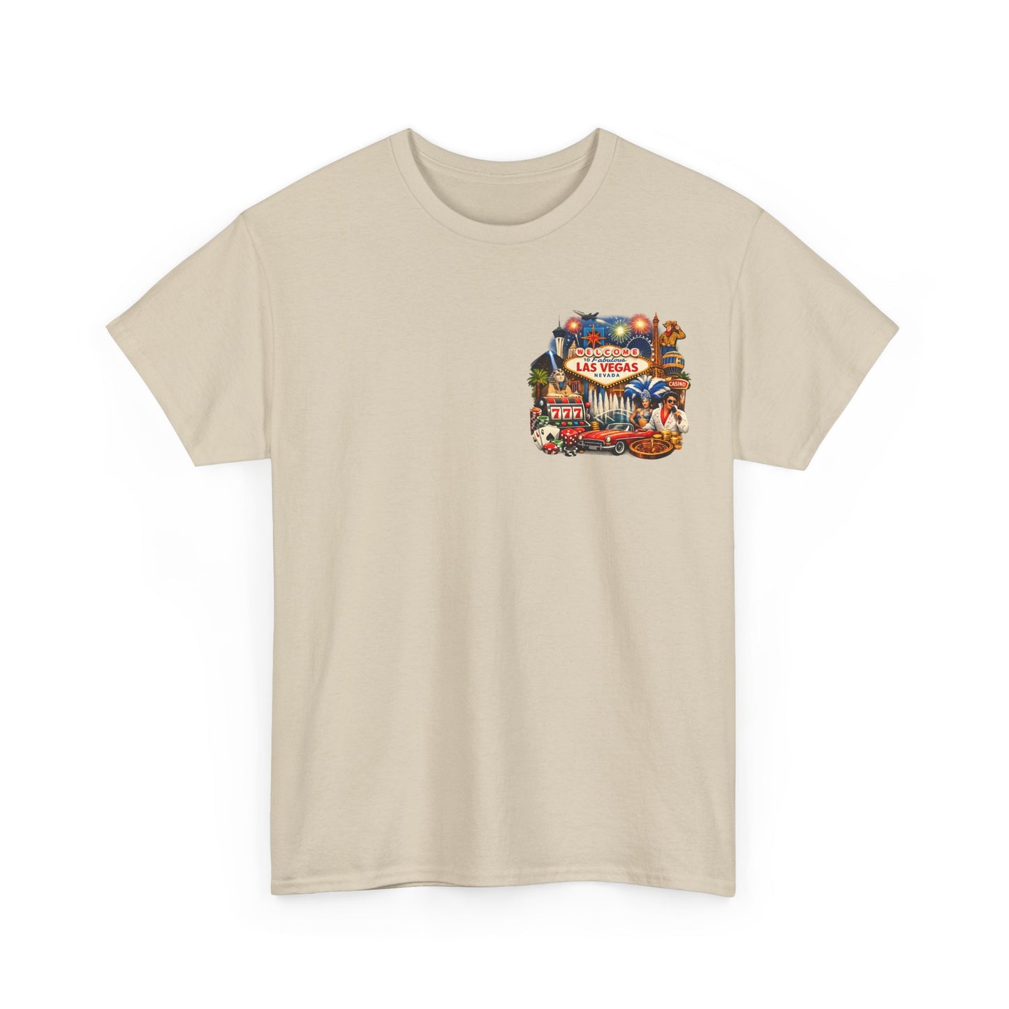 Las Vegas Vintage Collage T‑Shirt