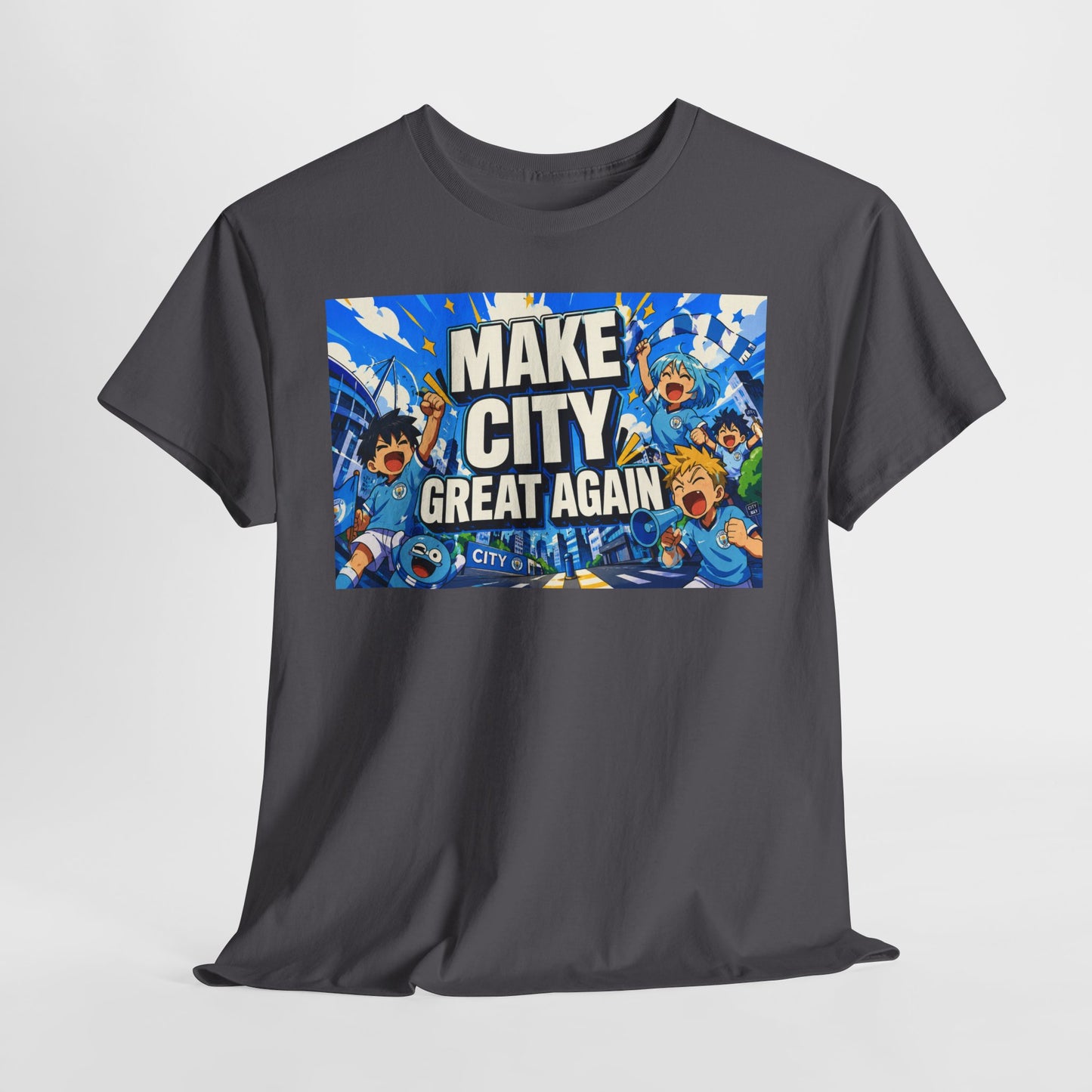 Make City Great Again Graphic Tee — Urban Skateboard Streetwear T-Shirt
